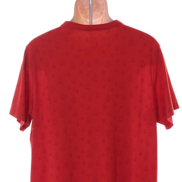 The Nike Tee Men's Raindrop Basketball T-Shirt XL Dri-Fit Red Black Crew Ncck - Picture 6 of 9